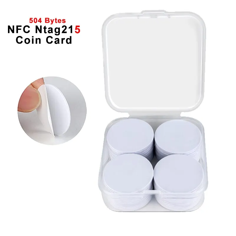 Nfc Tag Programmable - 20 pièces 50pcs 13.56MHz Ntag215 NFC