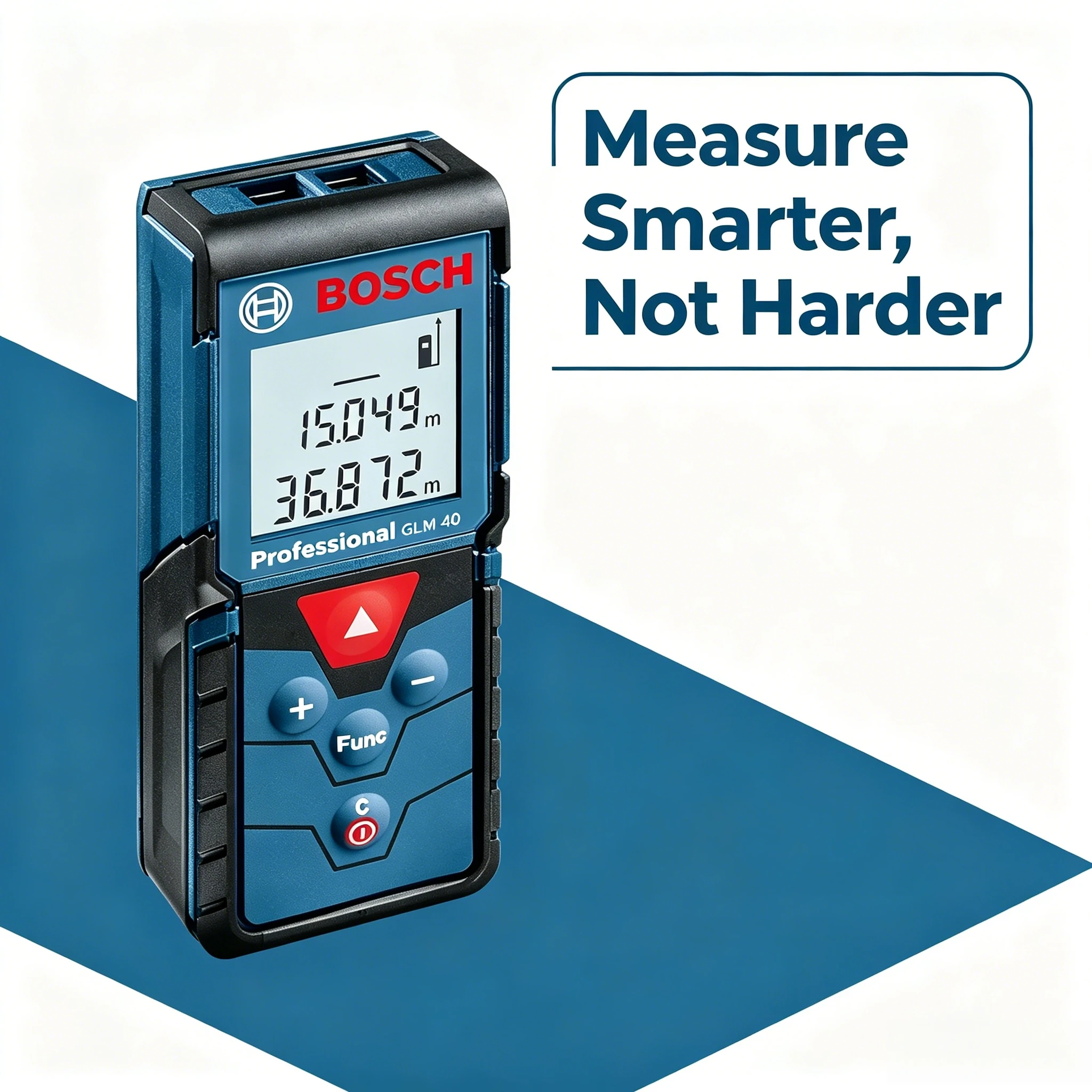 Laser Distance Measure - Télémètre laser numérique BOSCH GLM 4000,