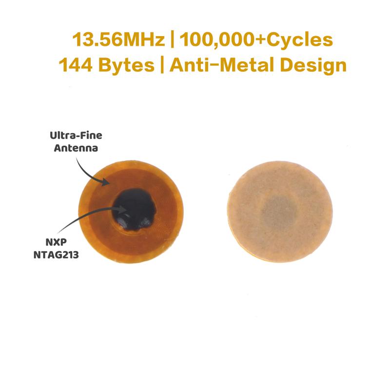 Nfc Tag Programmable - Étiquettes NFC NXP NTAG213 de 6mm,