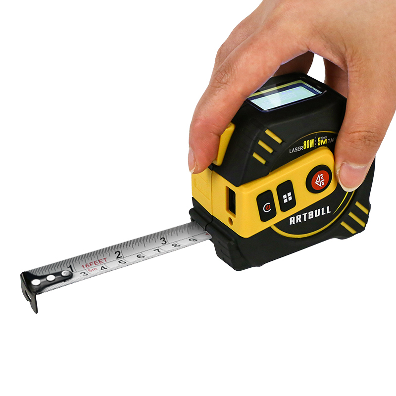 Laser Distance Measure - Télémètre laser multifonction 3 en 1,