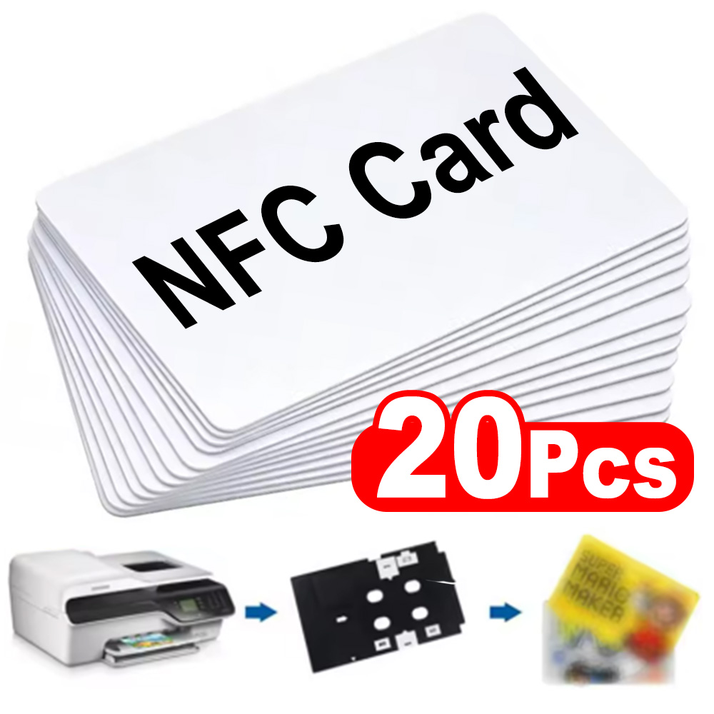Nfc Tag Programmable - Cartes NFC vierges Ntag216 Ntag215 Ntag213,