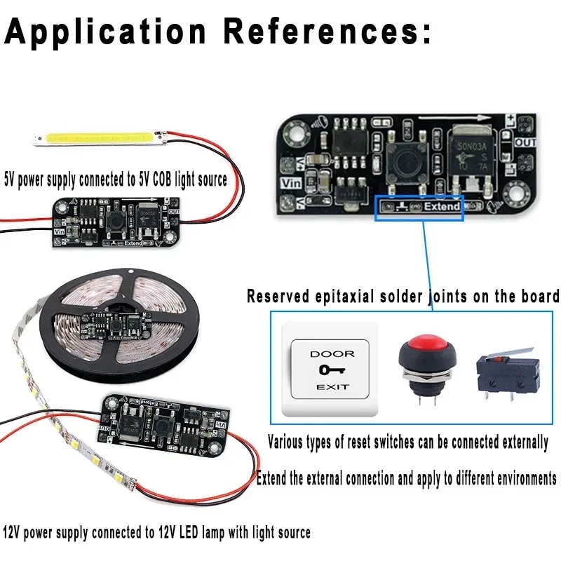 Electronics & Gadgets Beginning With D - Module de commutation électronique bistable à