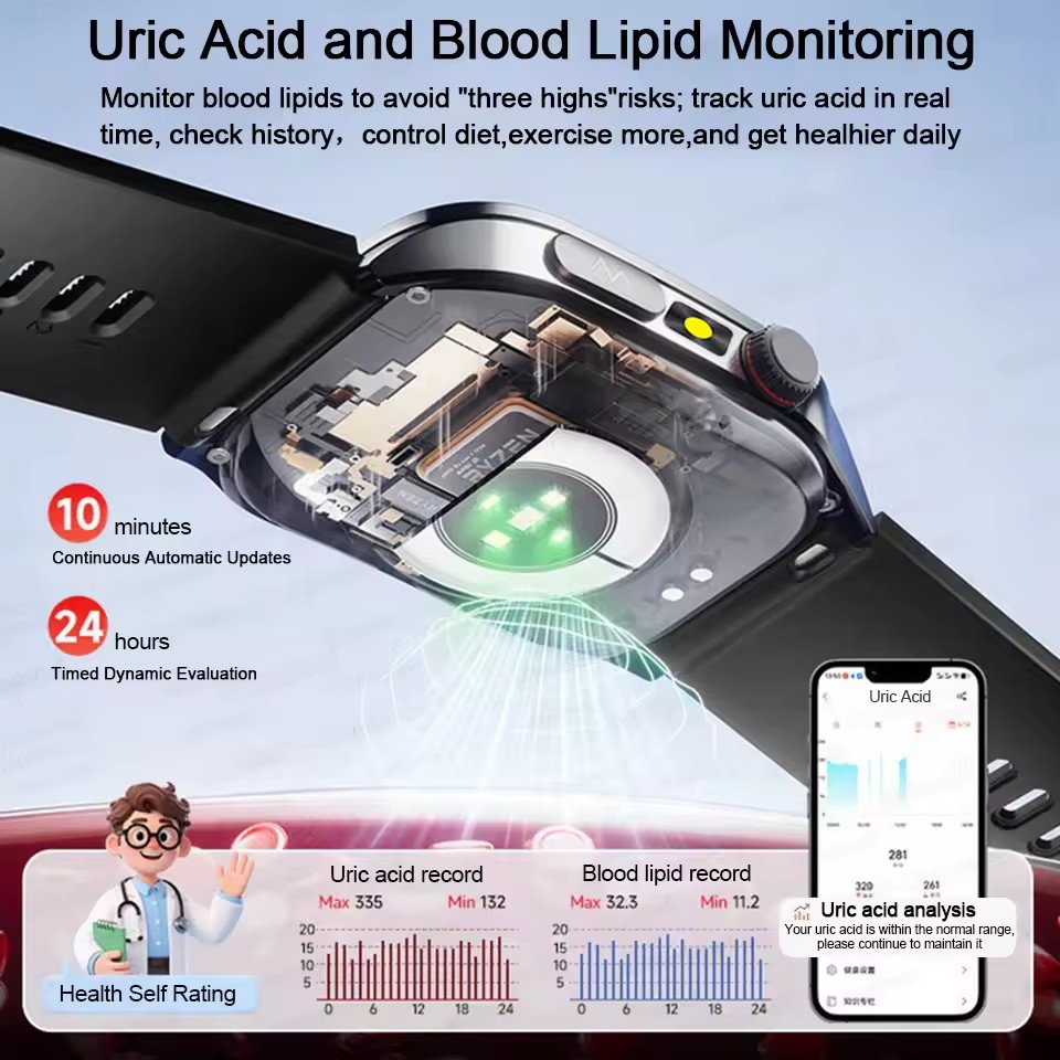 Montre connectée pour hommes,  - Laser Distance Measure avis et prix