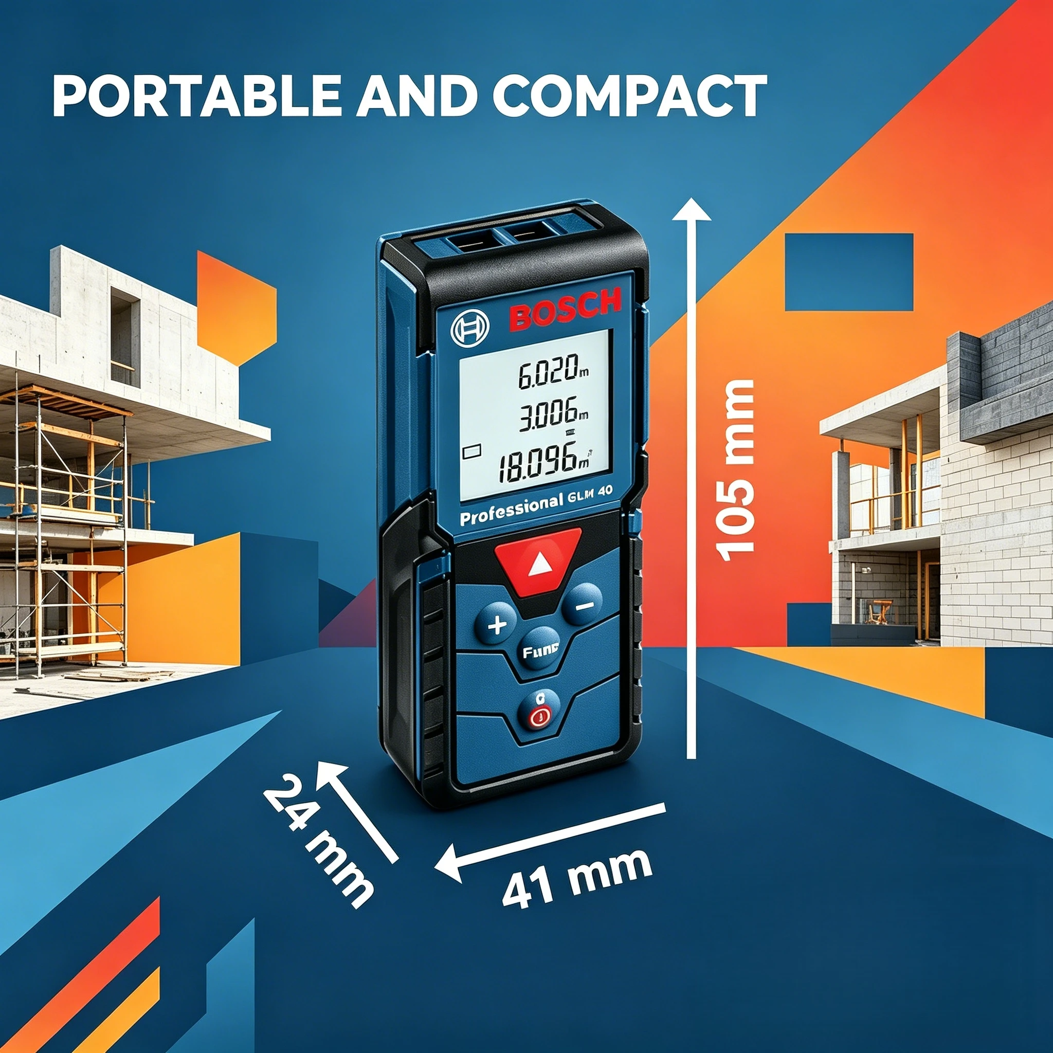 Télémètre laser numérique BOSC - Laser Distance Measure avis et prix