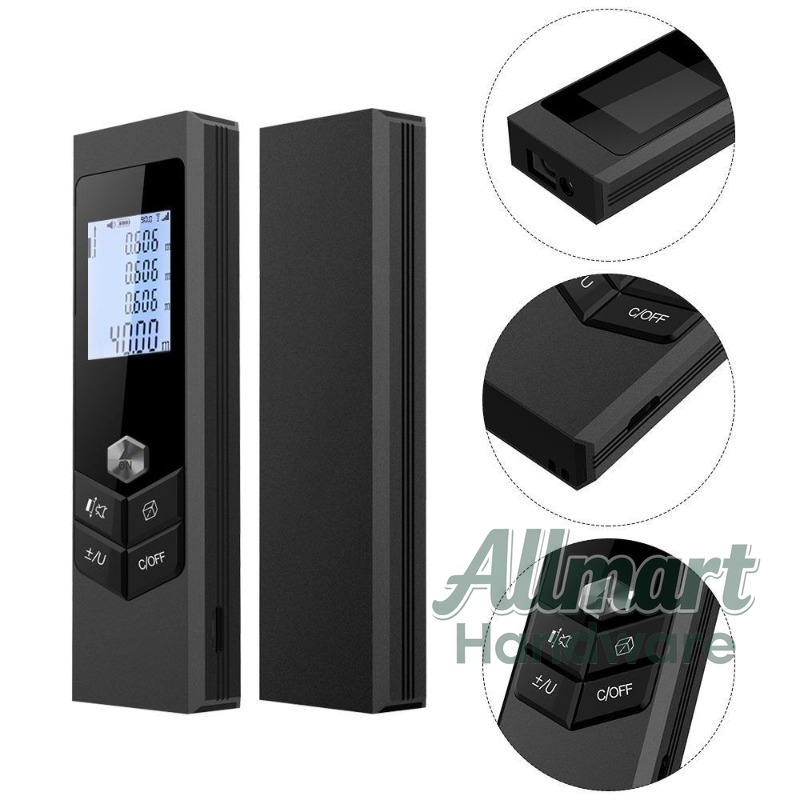 Télémètre laser portatif 40 m, - Laser Distance Measure avis et prix
